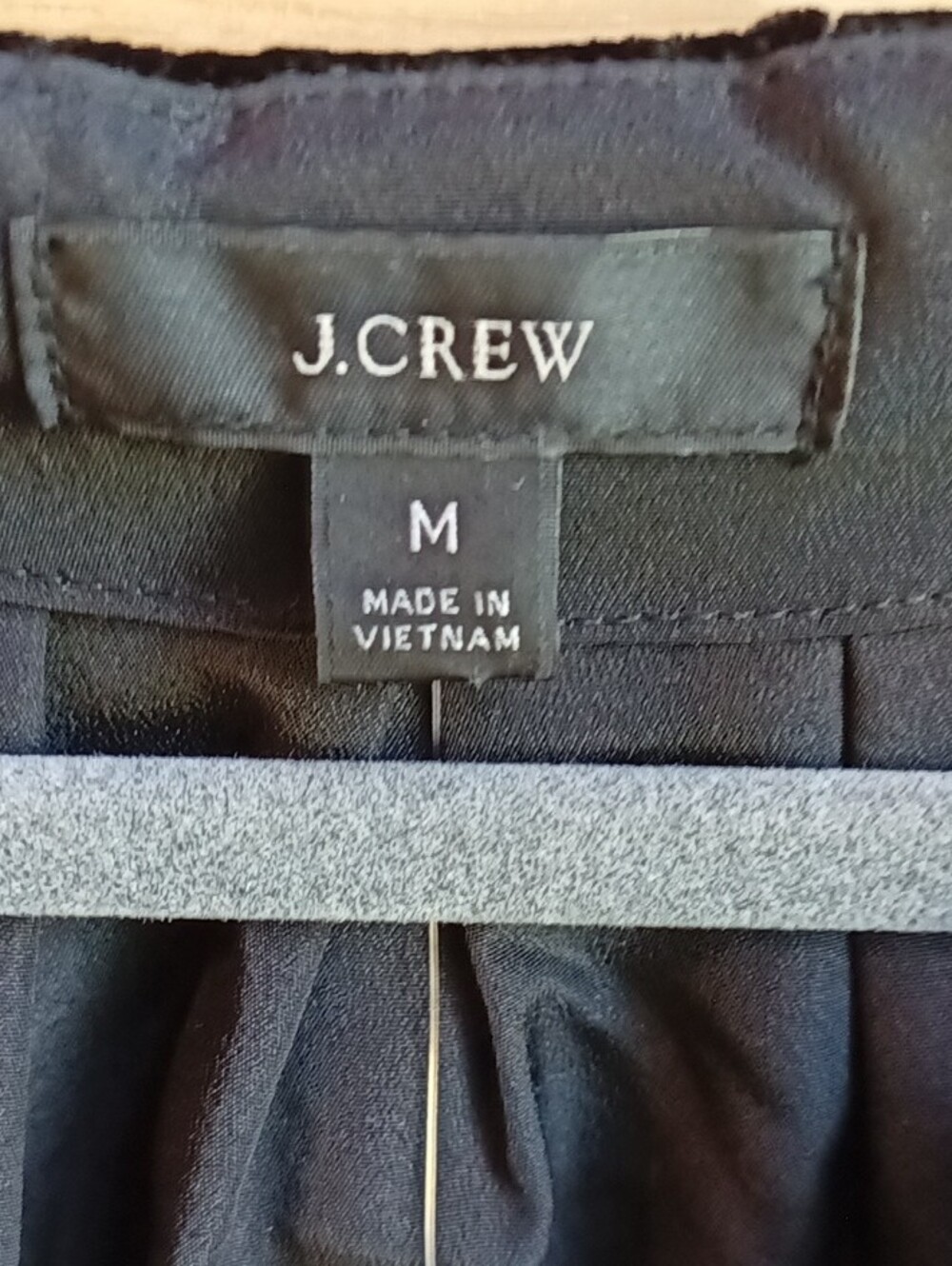 J. Crew Black Velvet Sleeveless Bow-Neck Top - Picture 2 of 5